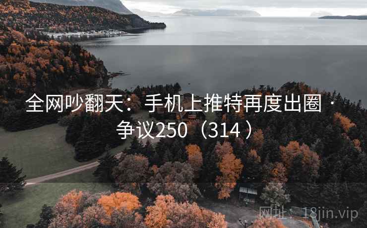 全网吵翻天：手机上推特再度出圈 · 争议250（314 ）  第2张