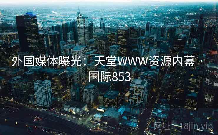 外国媒体曝光:天堂WWW资源内幕 · 国际853 第2张 外国媒体曝光:天堂WWW资源内幕 · 国际853 第2张